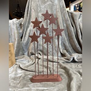 Metal Star Backdrop by Willow Tree
